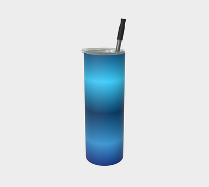 Quench Cove Tumbler In Matte Blue