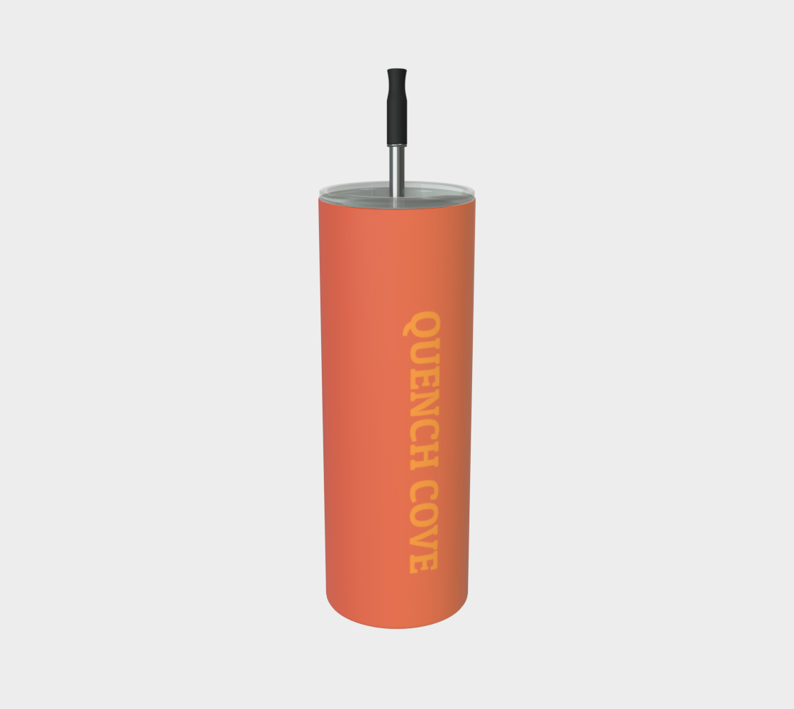 Quench Cove In Matte Peach Orange Gradient Color
