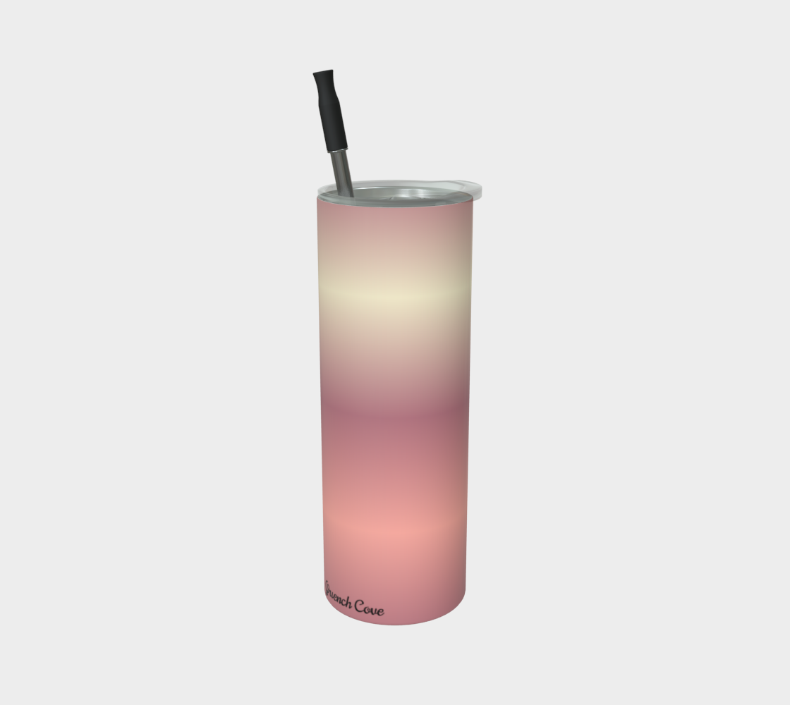 Quench Cove Tumbler In Matte Rose Gold