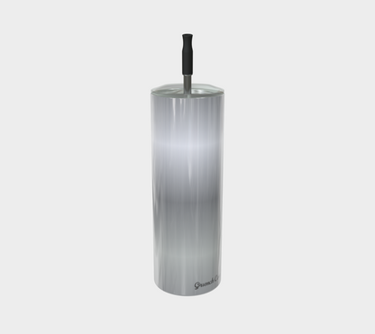 Quench Cove Tumbler In Glossy Gray