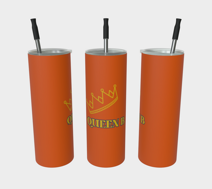 Quench Cove Tumbler (Queen B) In Matte Orange