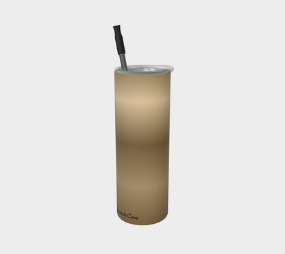 Quench Cove Tumbler In Matte Light Brown