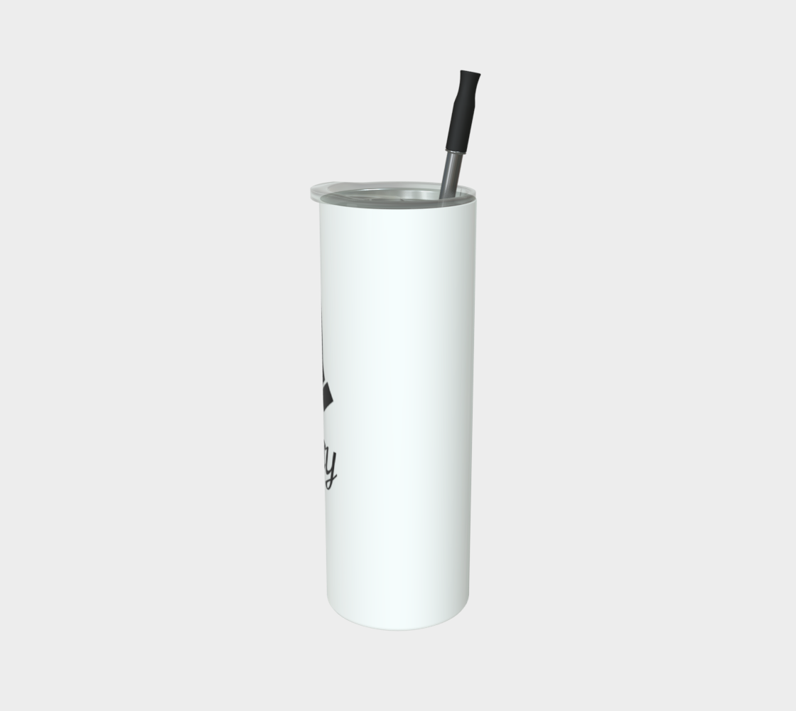 Quench Cove Tumbler (Pray) In Matte White