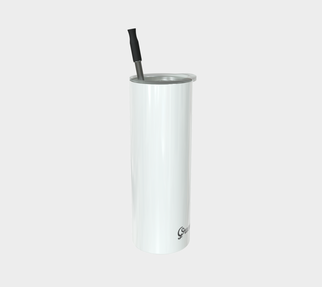 Quench Cove Tumbler In Glossy White