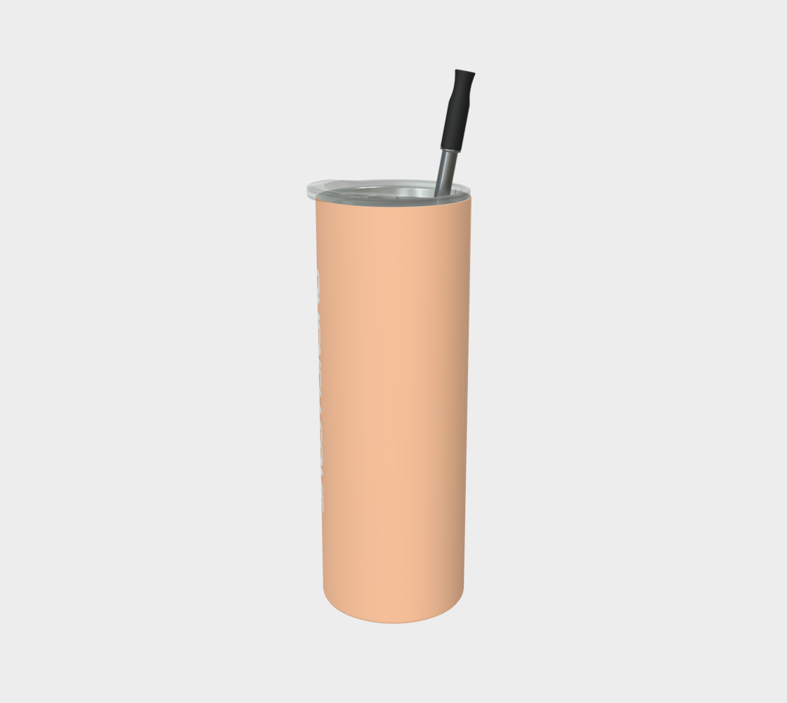 Quench Cove Tumbler In Matte Peach