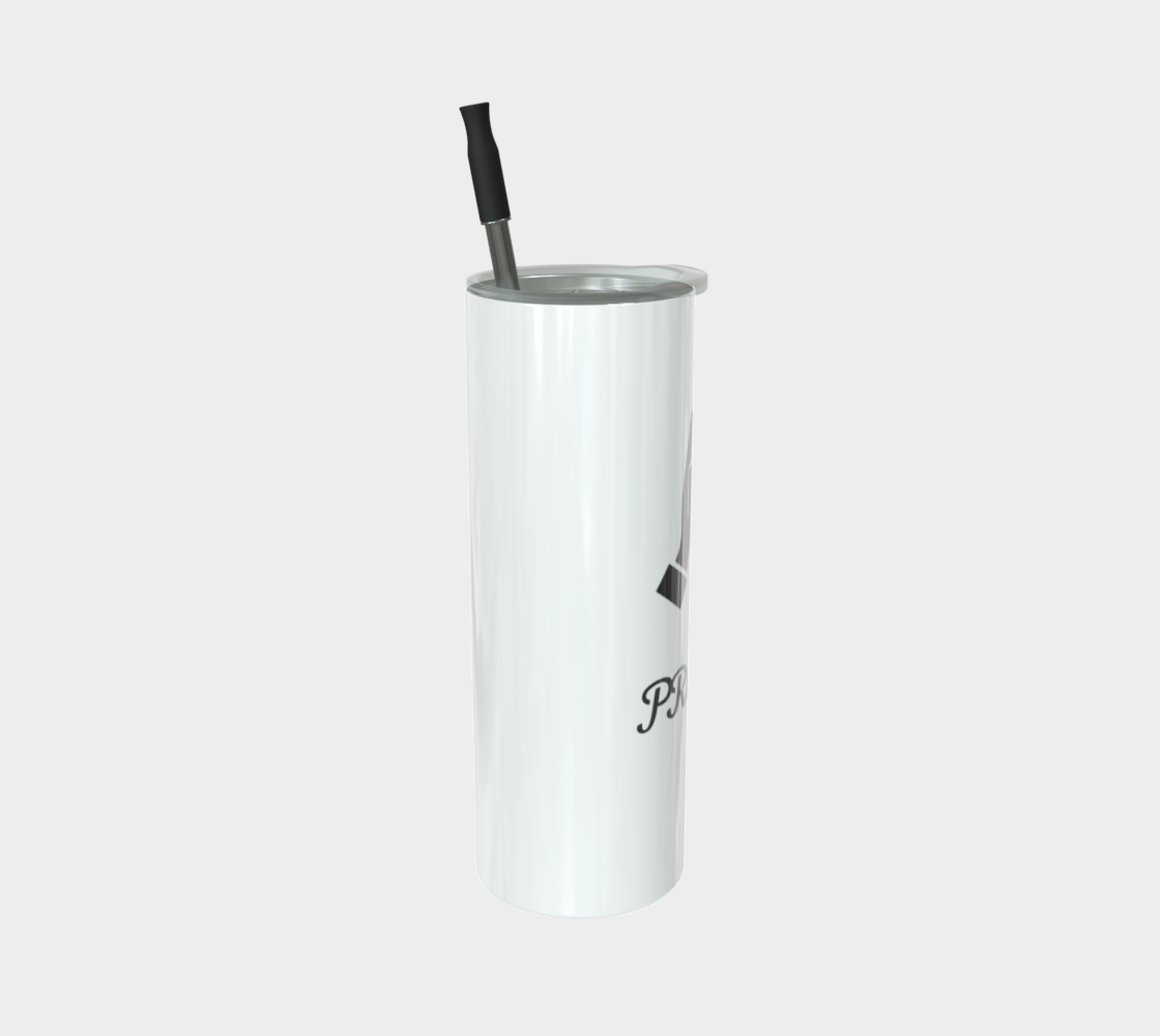 Quench Cove Tumbler In Glossy White