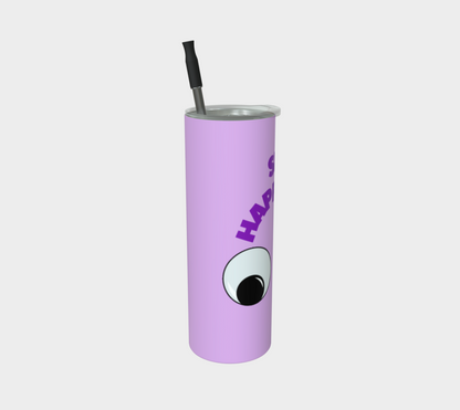 Quench Cove Tumbler ( Sip Happens!) In Matte Purple