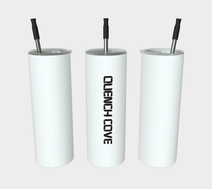 Quench Cove Tumbler In Matte White