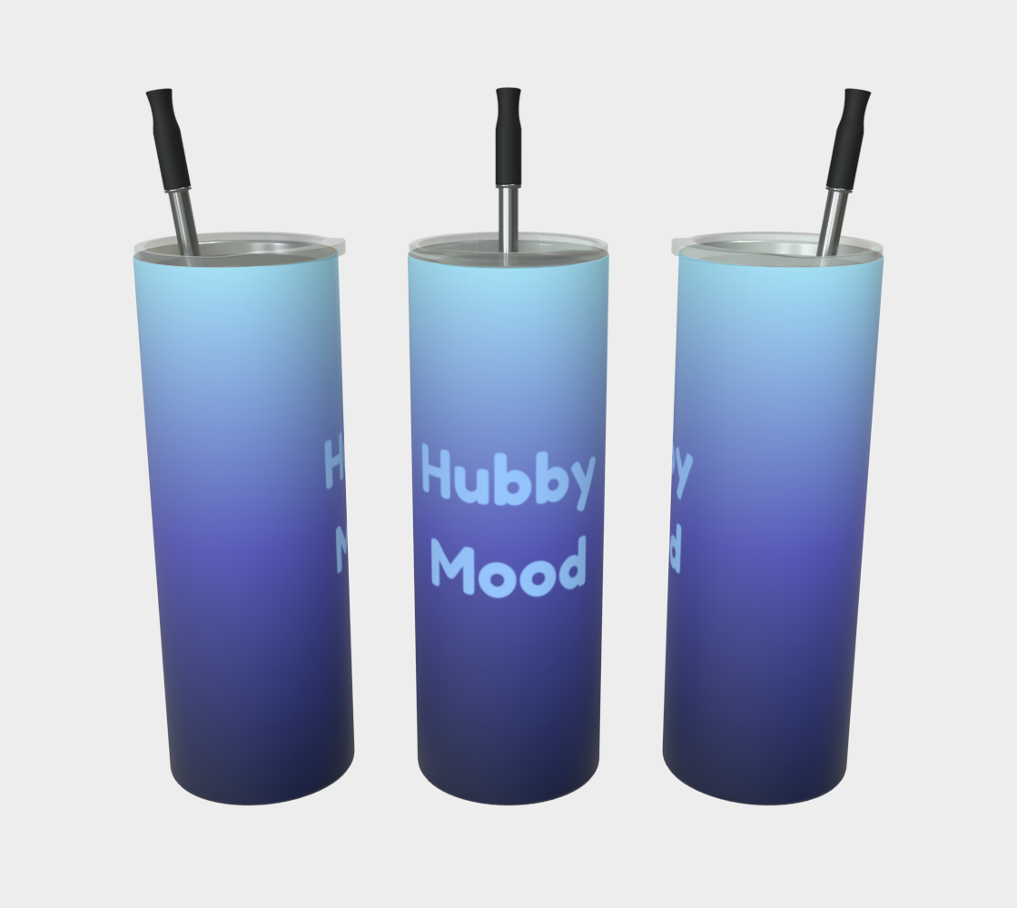 Quench Cove Tumbler ( Hubby Mood) In Matte Blue