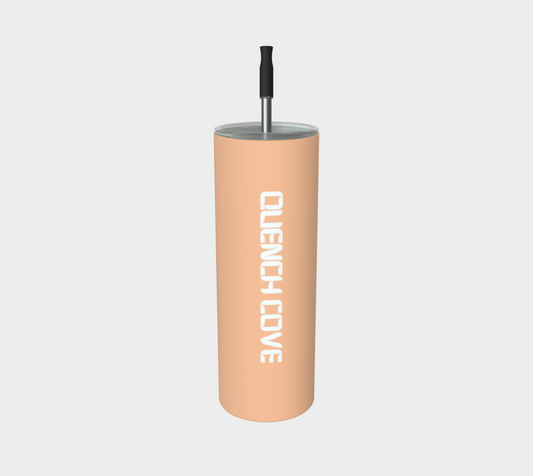 Quench Cove Tumbler In Matte Peach
