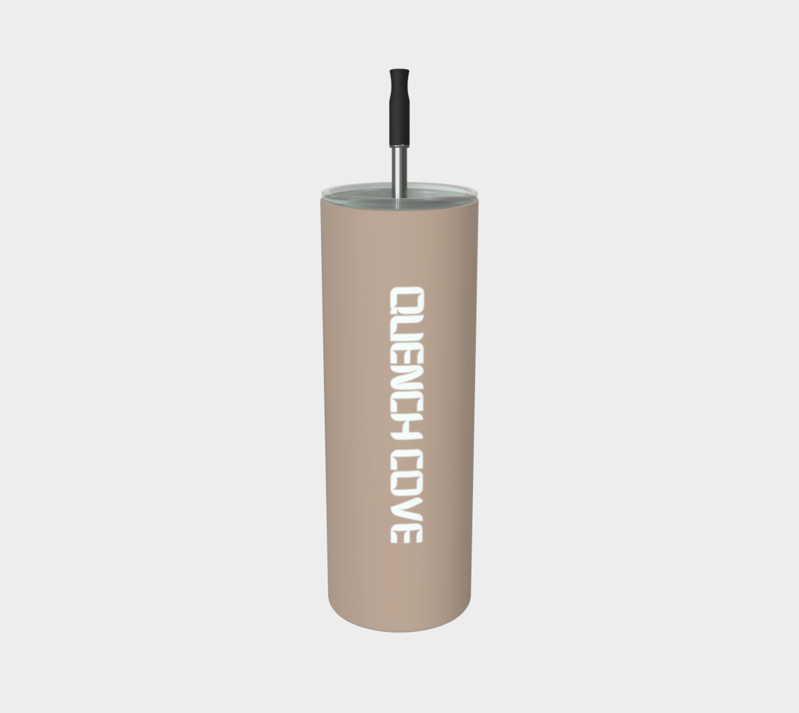 Quench Cove Tumbler In Matte Beige