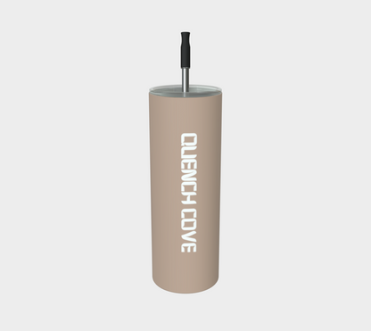 Quench Cove Tumbler In Matte Beige