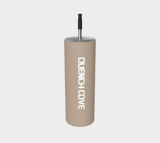 Quench Cove Tumbler In Matte Beige