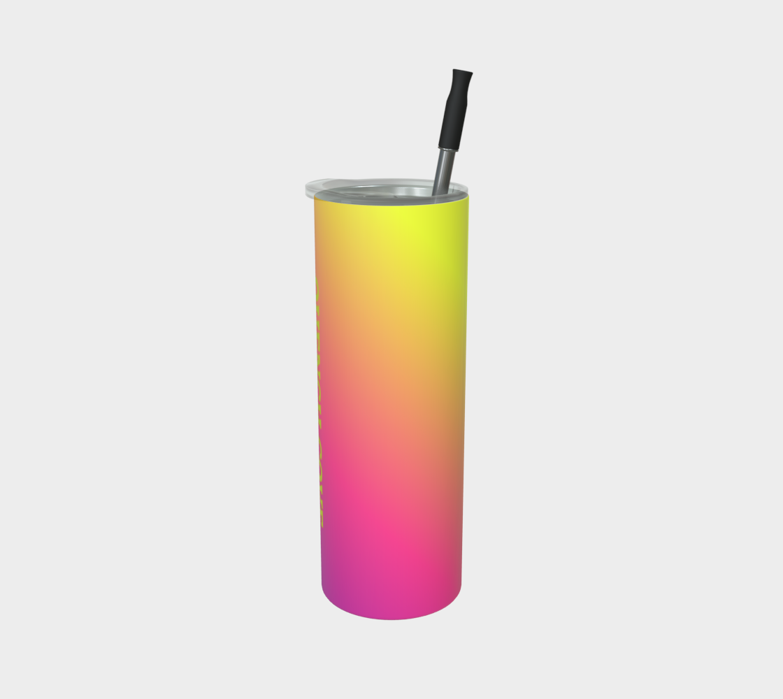 Quench Cove Tumbler In Matte Pink Purple Gradient Color