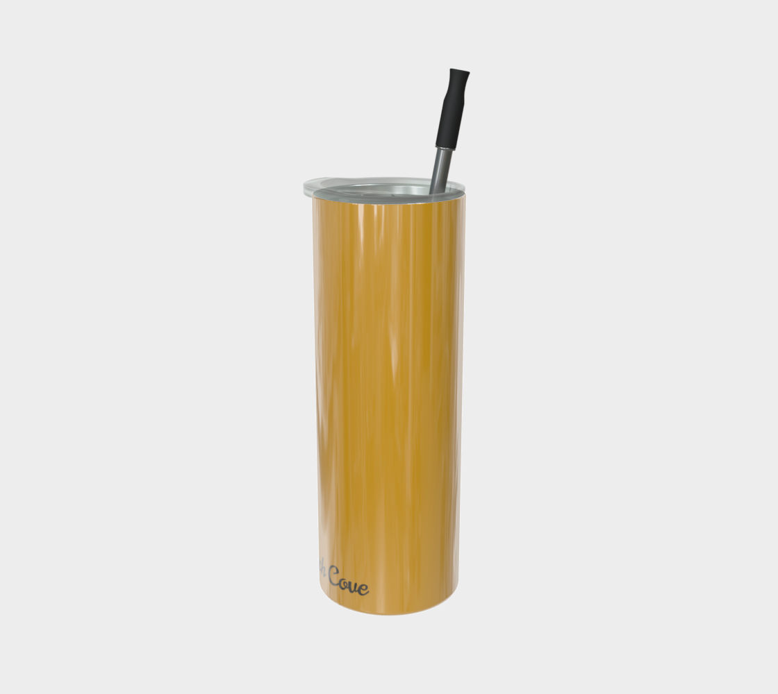 Quench Cove Tumbler In Glossy Gold