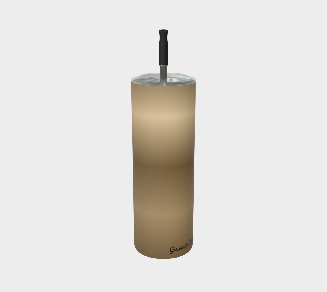 Quench Cove Tumbler In Matte Light Brown