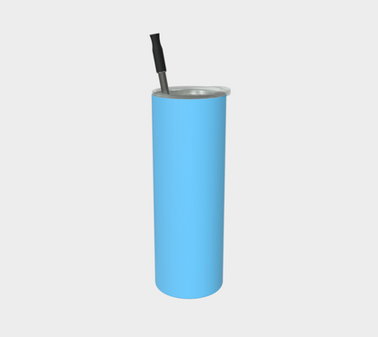 Quench Cove Tumbler In Matte Baby Blue