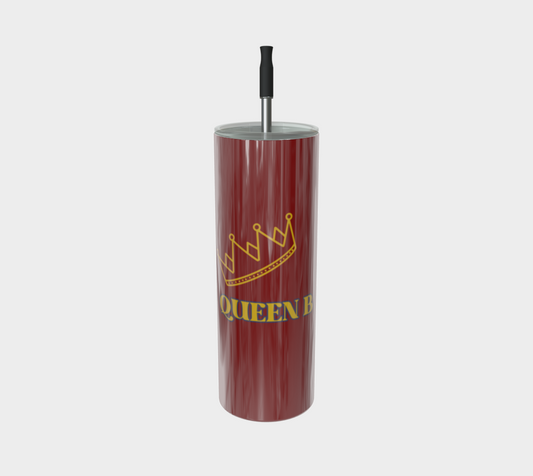 Quench Cove Tumbler (Queen B) In Glossy Burgundy