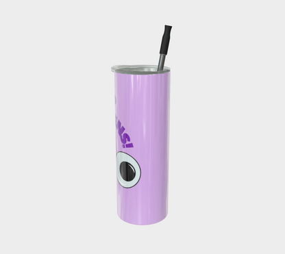 Quench Cove Tumbler ( Sip Happens!) In Glossy Purple