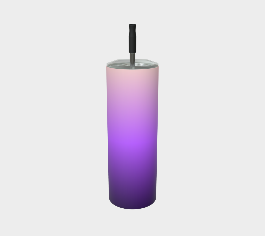 Quench Cove Tumbler In Matte Purple Gradient Colors