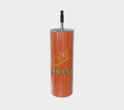 Quench Cove Tumbler (Queen B) In Glossy Orange