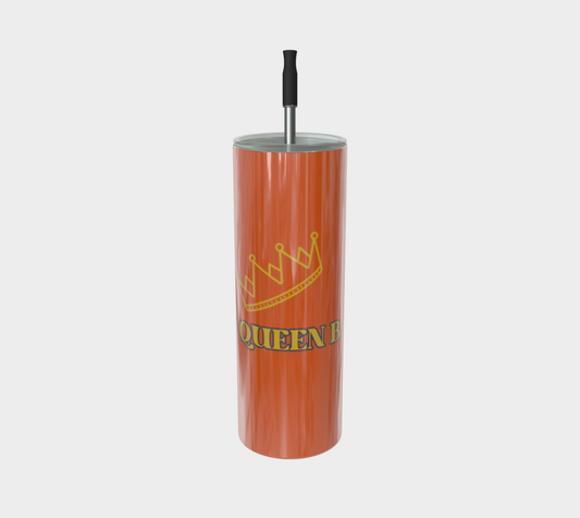 Quench Cove Tumbler (Queen B) In Glossy Orange