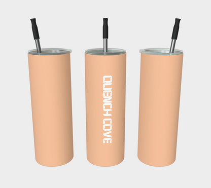 Quench Cove Tumbler In Matte Peach