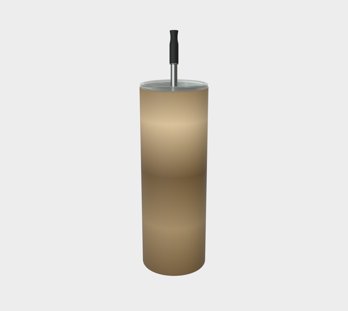 Quench Cove Tumbler In Matte Light Brown