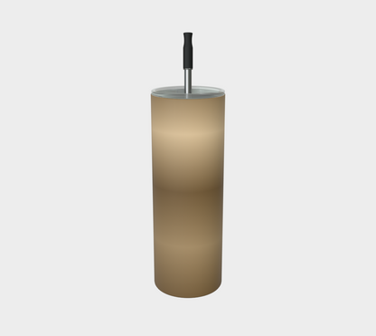 Quench Cove Tumbler In Matte Light Brown