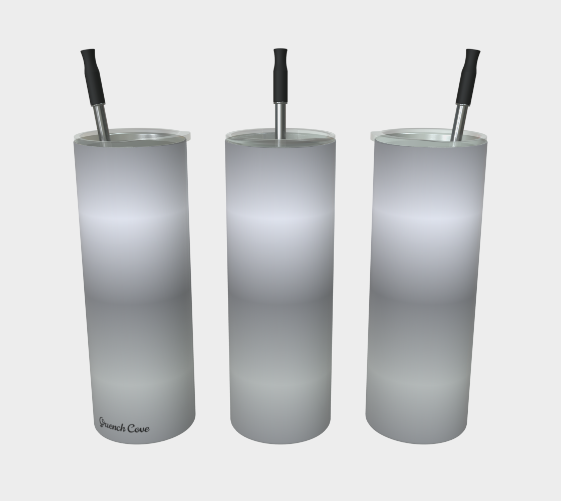 Quench Cove Tumbler In Matte Gray