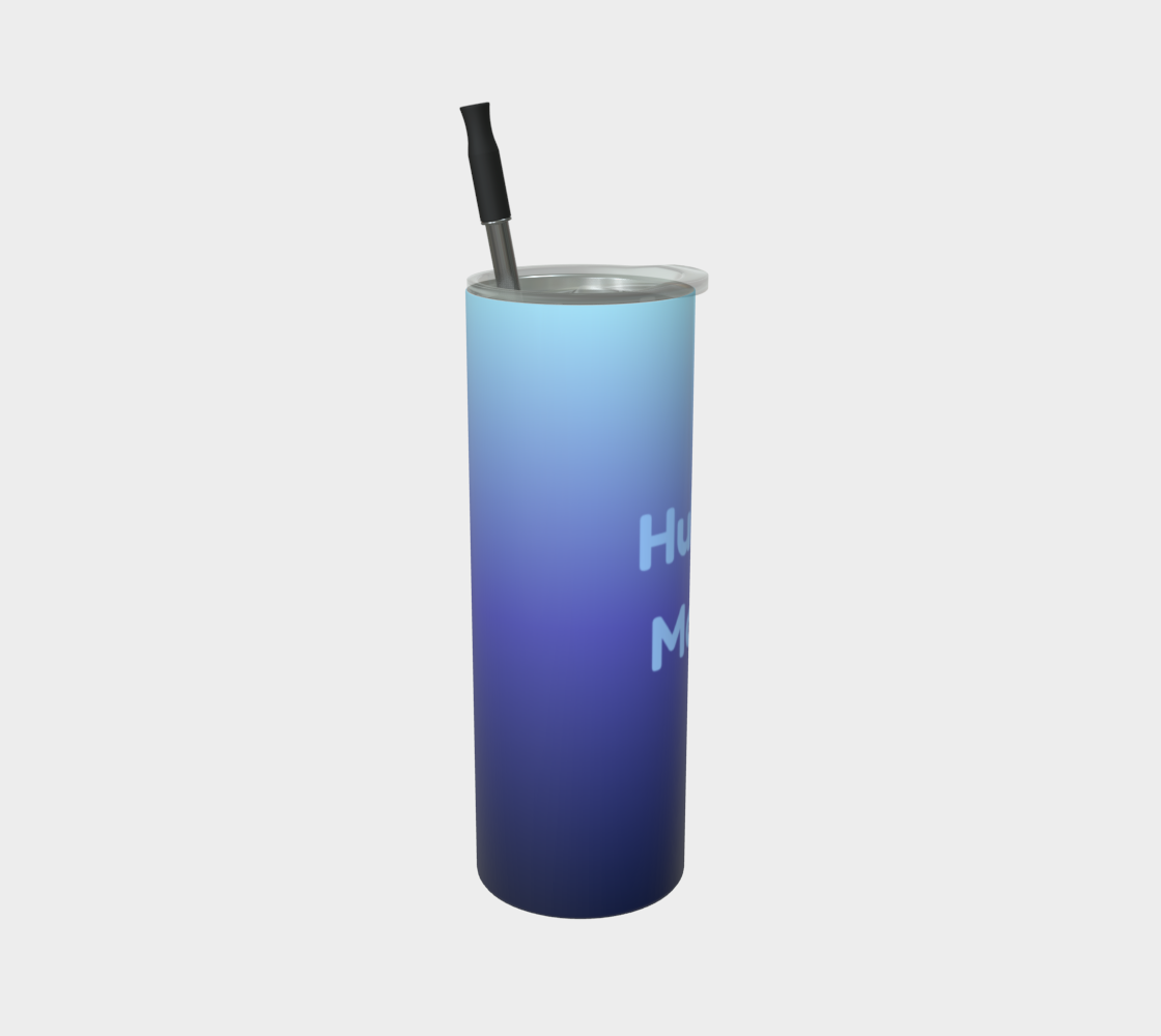 Quench Cove Tumbler ( Hubby Mood) In Matte Blue