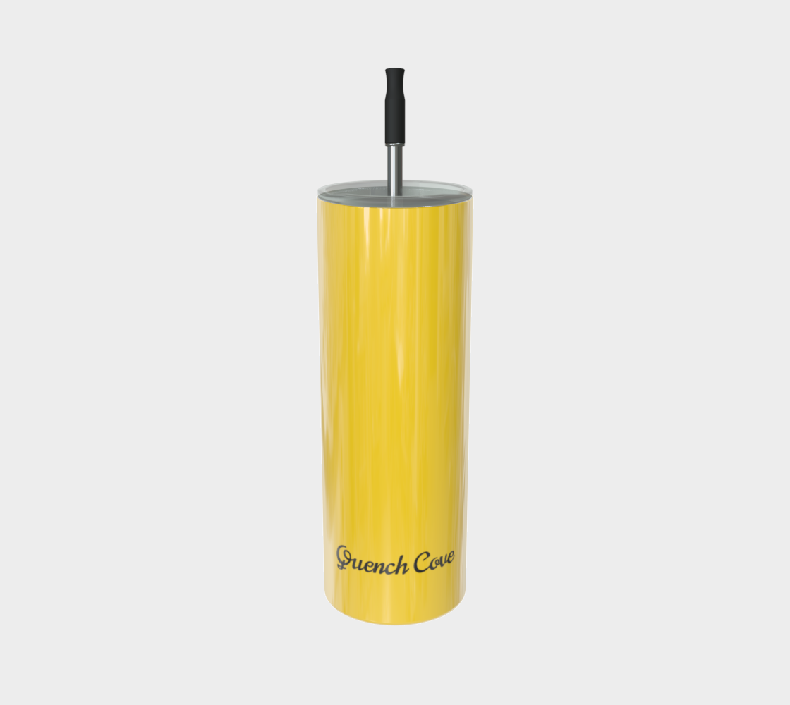 Quench Cove Tumbler In Glossy Yellow