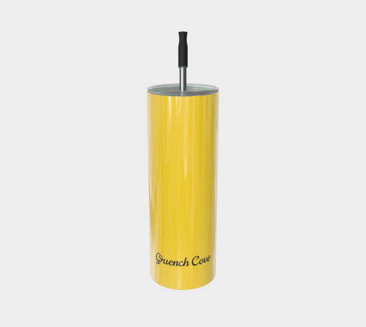 Quench Cove Tumbler In Glossy Yellow