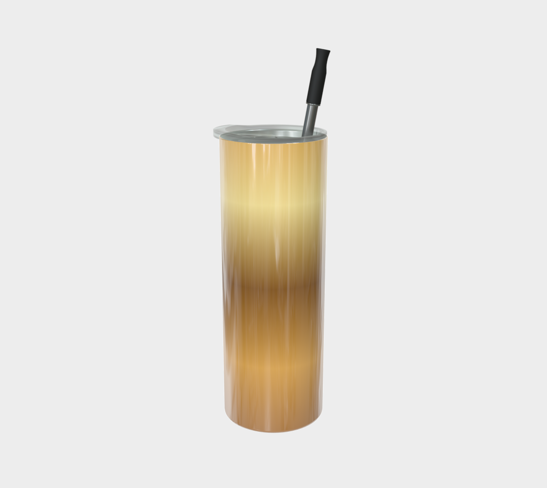 Quench Cove Tumbler In Glossy Gold