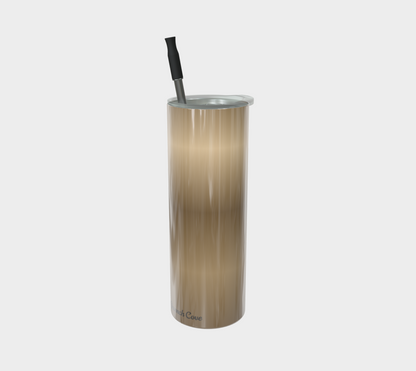 Quench Cove Tumbler In Glossy Light Brown