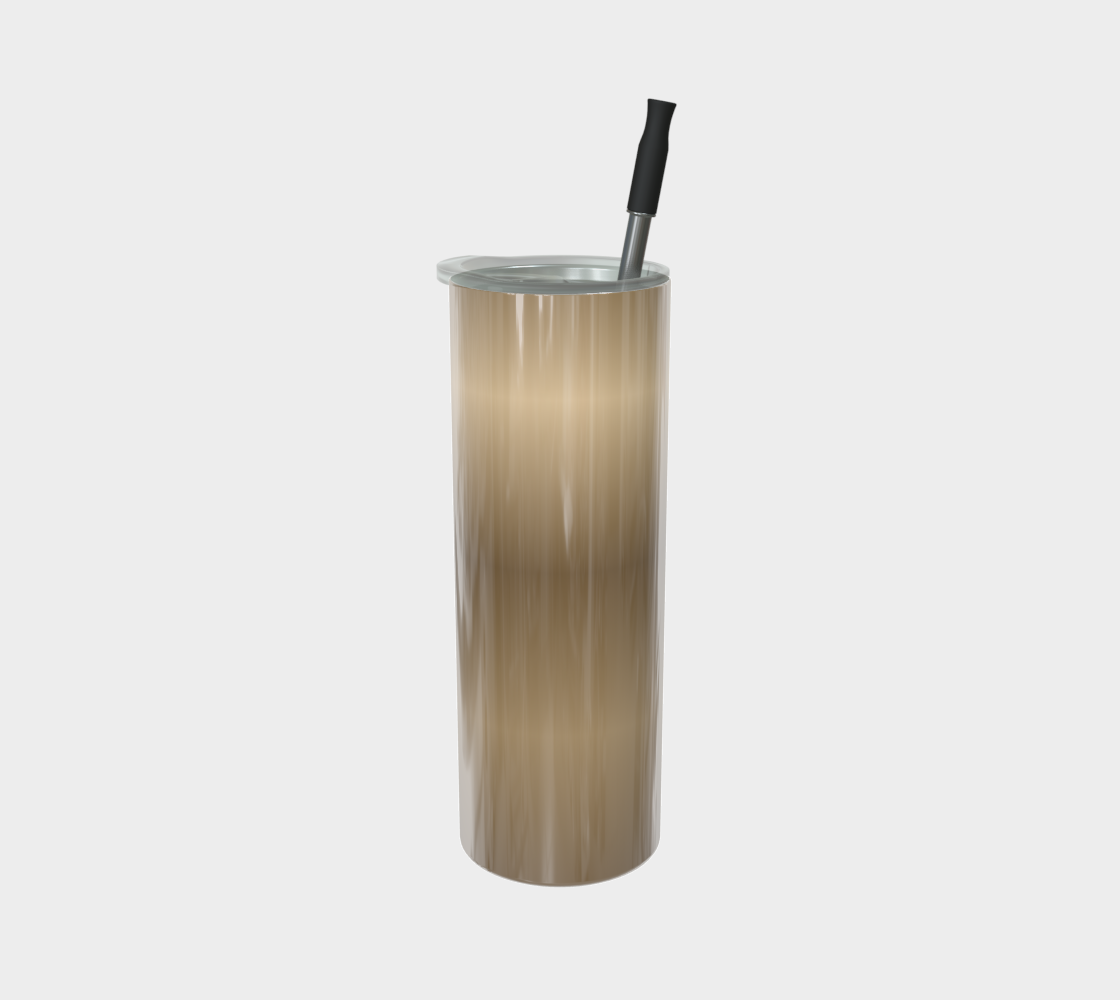 Quench Cove Tumbler In Glossy Light Brown