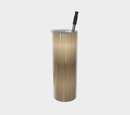 Quench Cove Tumbler In Glossy Light Brown
