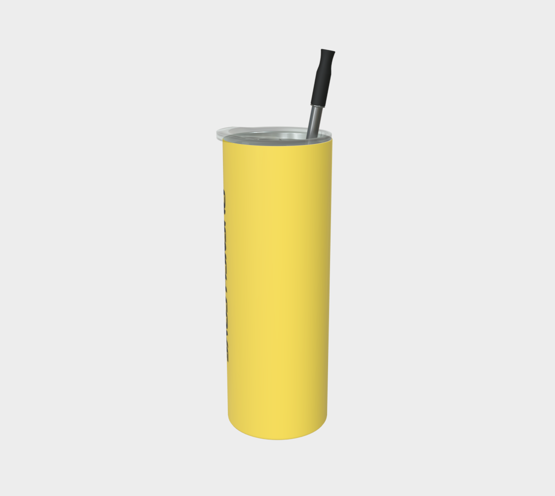 Quench Cove Tumbler In Matte Yellow