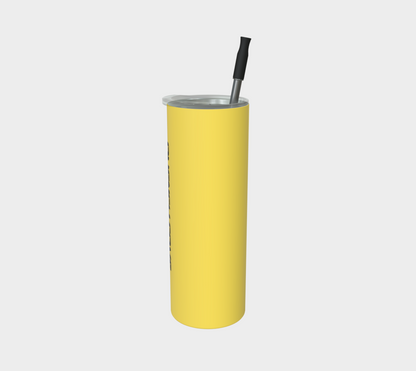 Quench Cove Tumbler In Matte Yellow