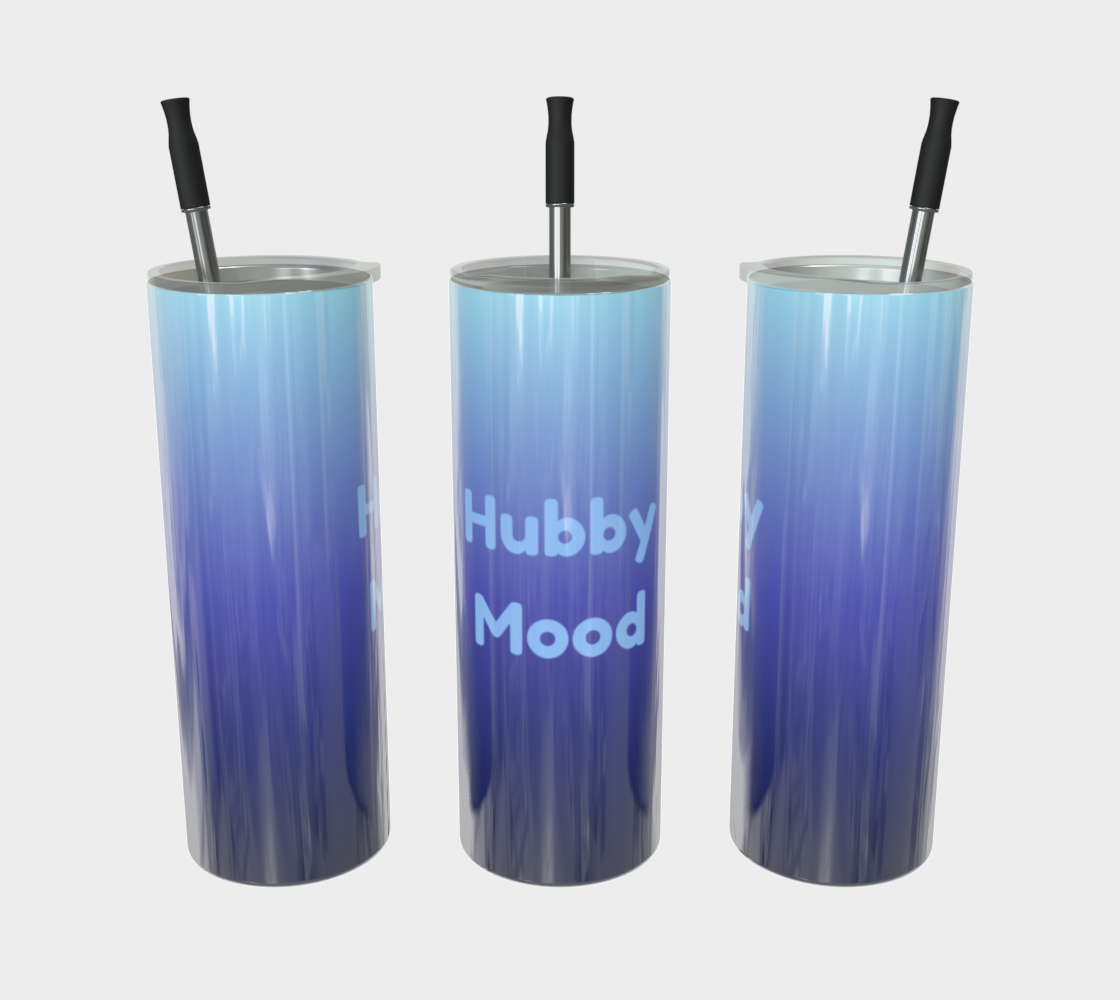 Quench Cove Tumbler ( Hubby Mood) In Glossy Blue