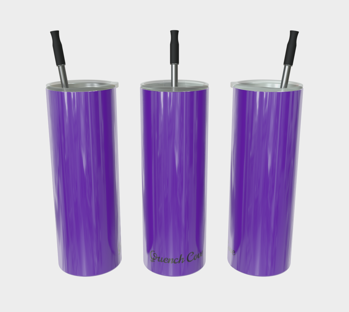 Quench Cove Tumbler In Glossy Purple