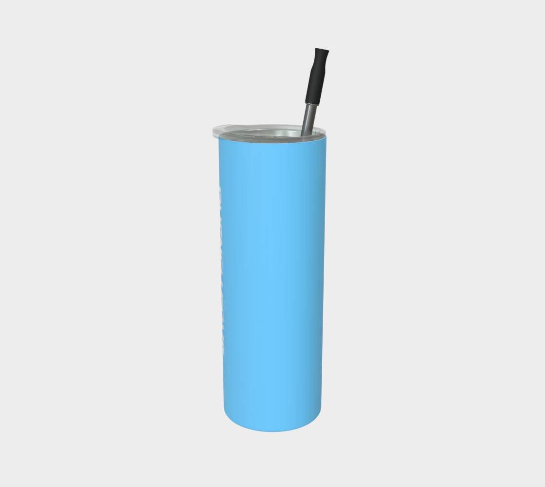 Quench Cove Tumbler In Matte Baby Blue