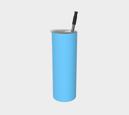 Quench Cove Tumbler In Matte Baby Blue
