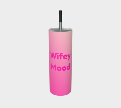 Quench Cove Tumbler ( Wifey Mood) In Matte Pink