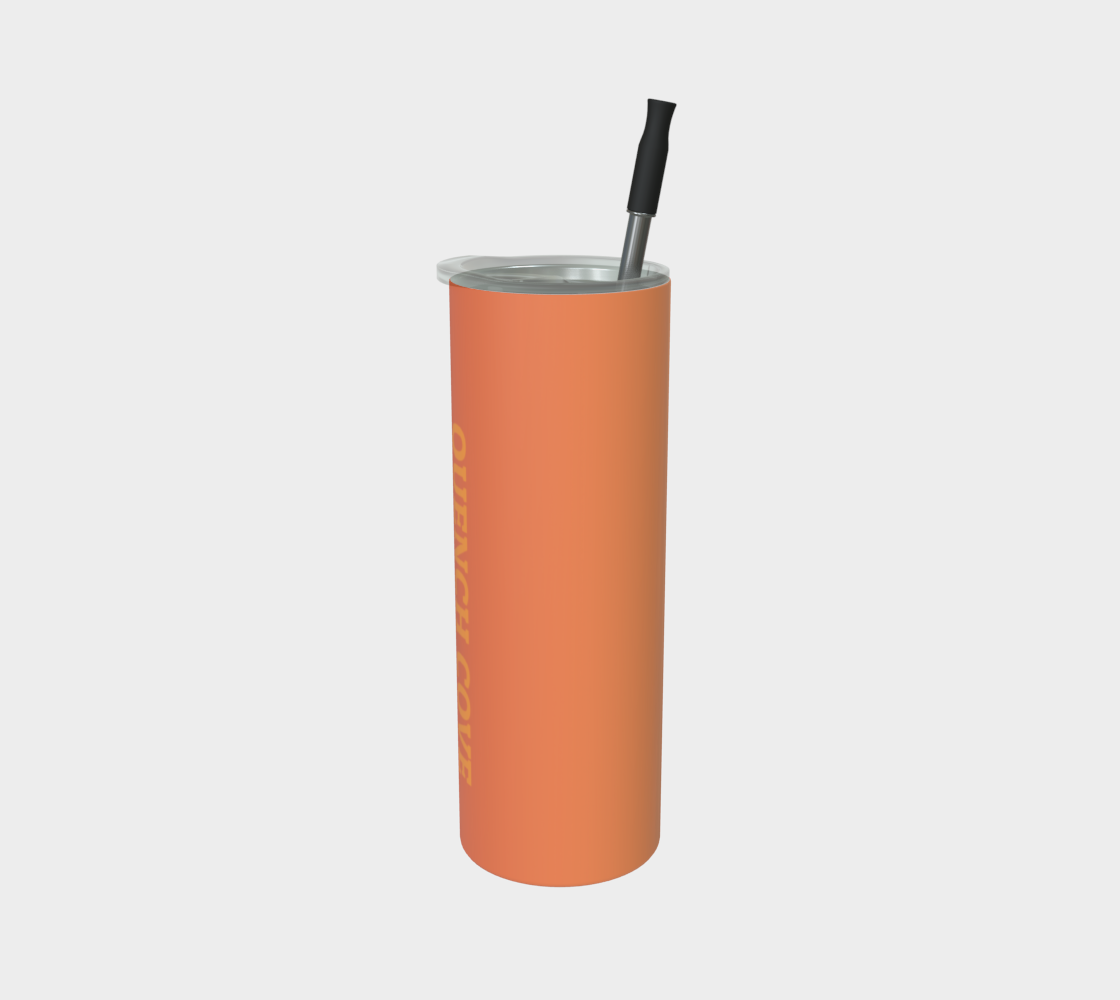 Quench Cove In Matte Peach Orange Gradient Color