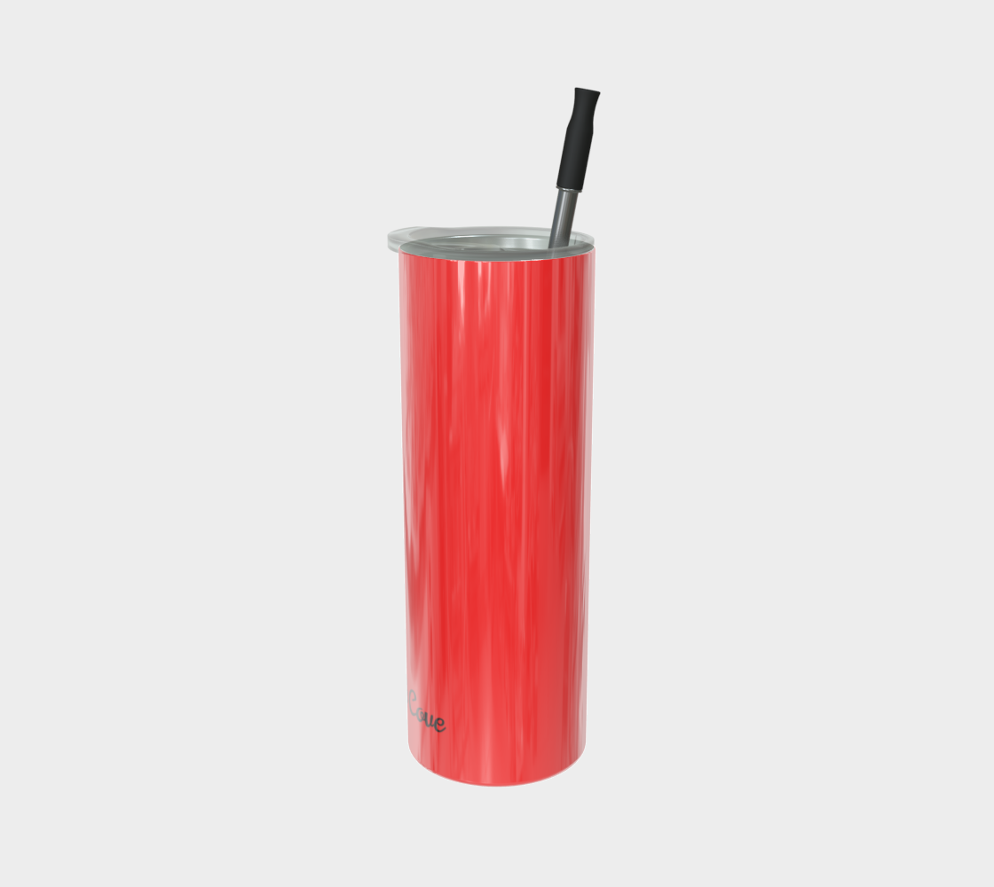 Quench Cove Tumbler In Glossy Red