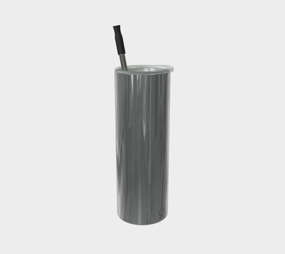 Quench Cove Tumbler In Glossy Gray