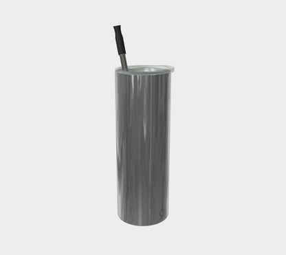 Quench Cove Tumbler In Glossy Gray