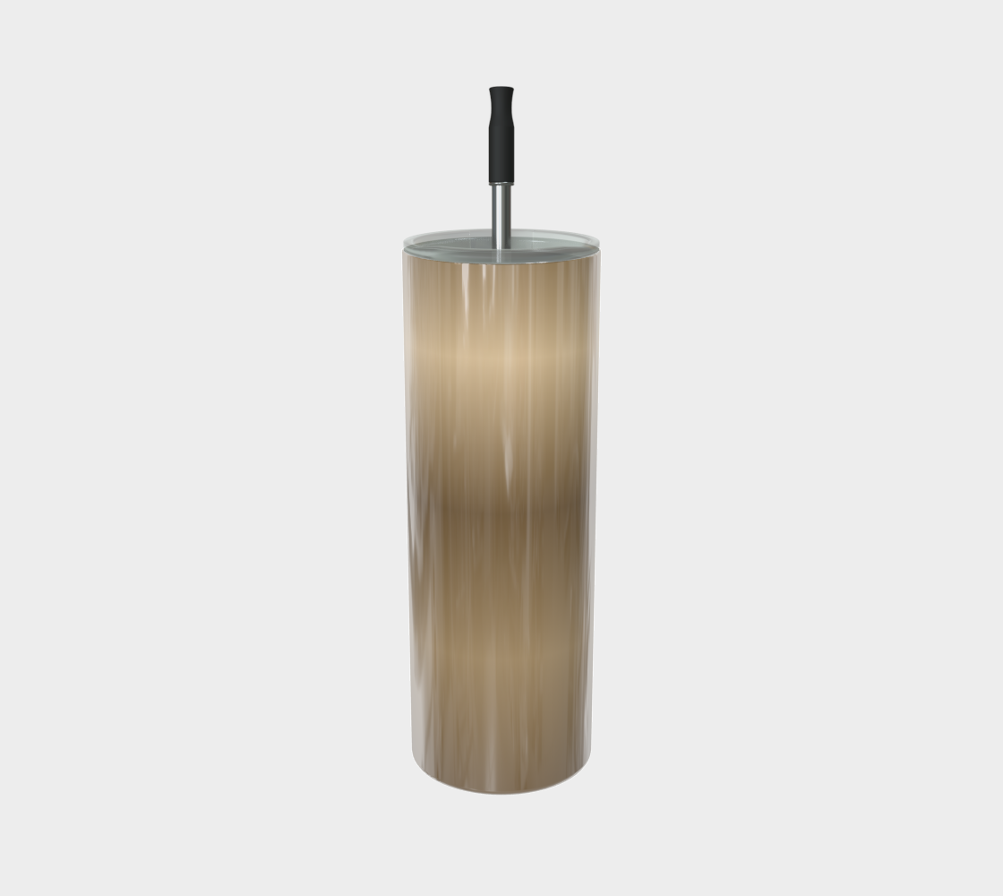 Quench Cove Tumbler In Glossy Light Brown