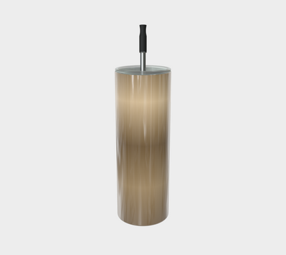 Quench Cove Tumbler In Glossy Light Brown